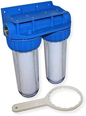 Porte filtres transparent duplex 10