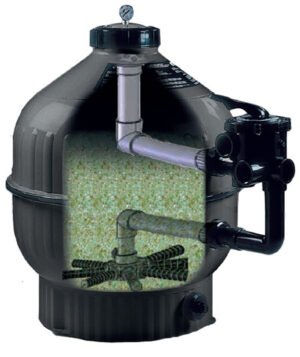Verre filtrant pour filtres de piscine